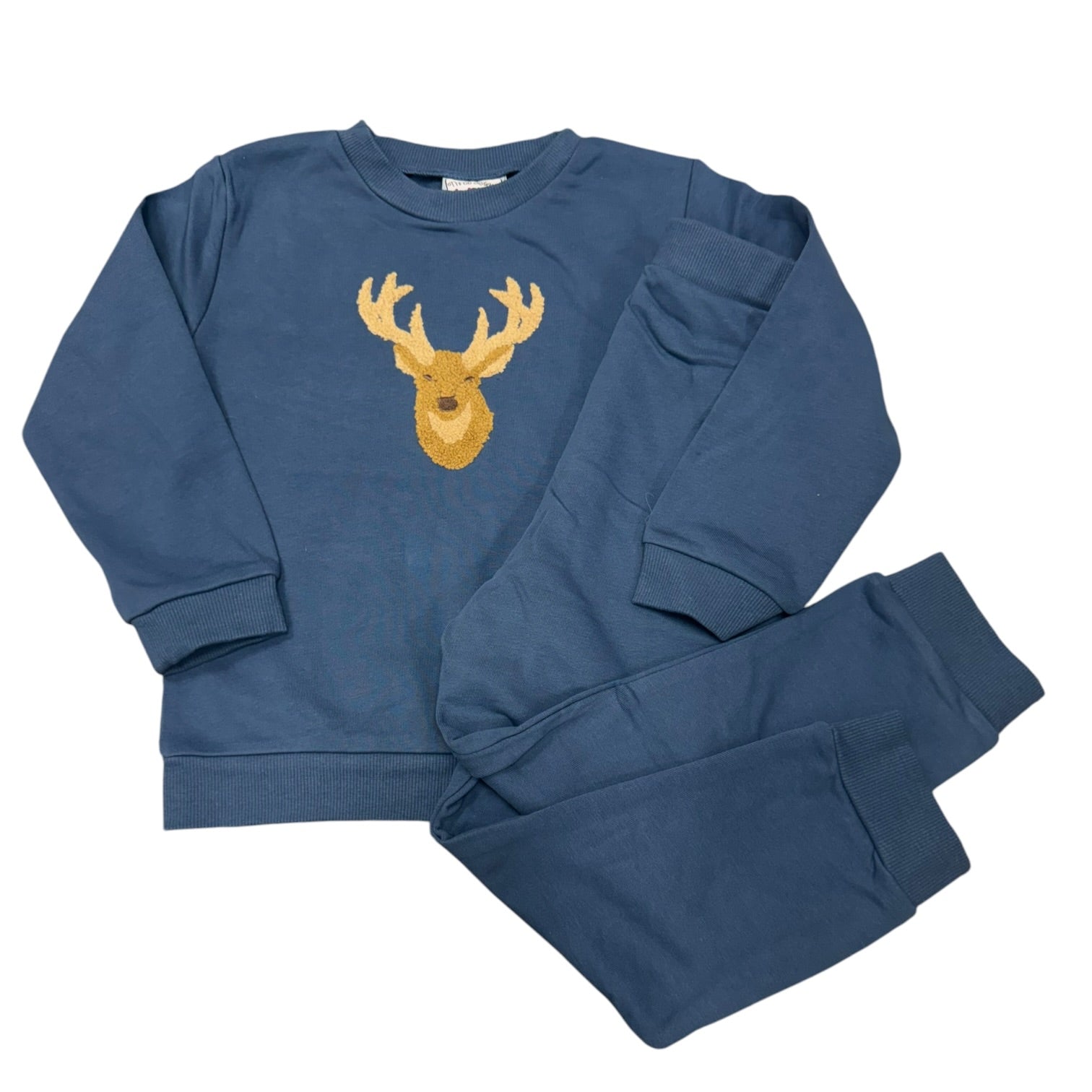 Deer Applique Jogger Set