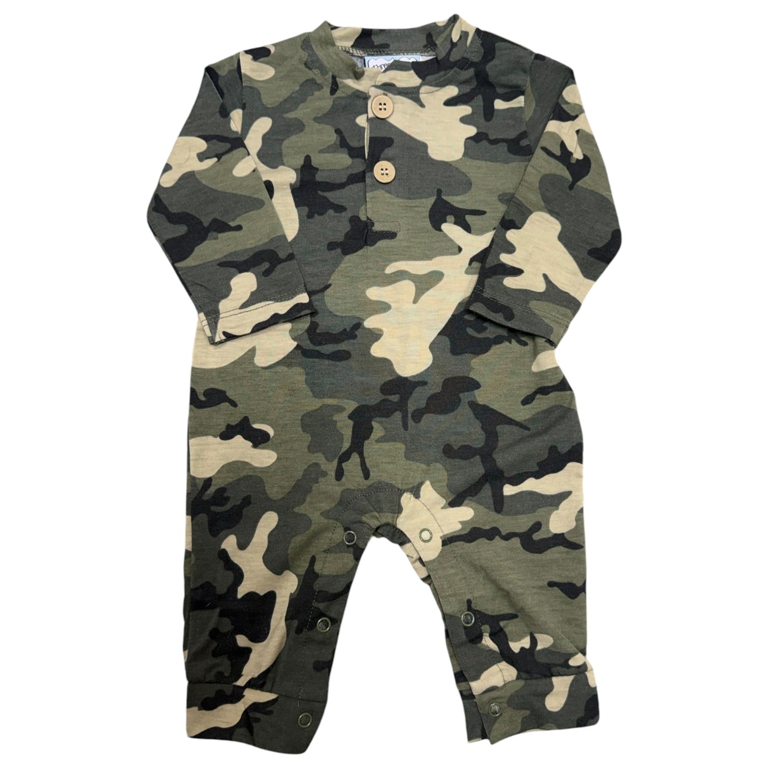 Karter Camo Romper