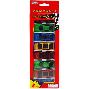 Assorted 8 PC Car Set