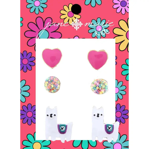 Girls Earrings Set