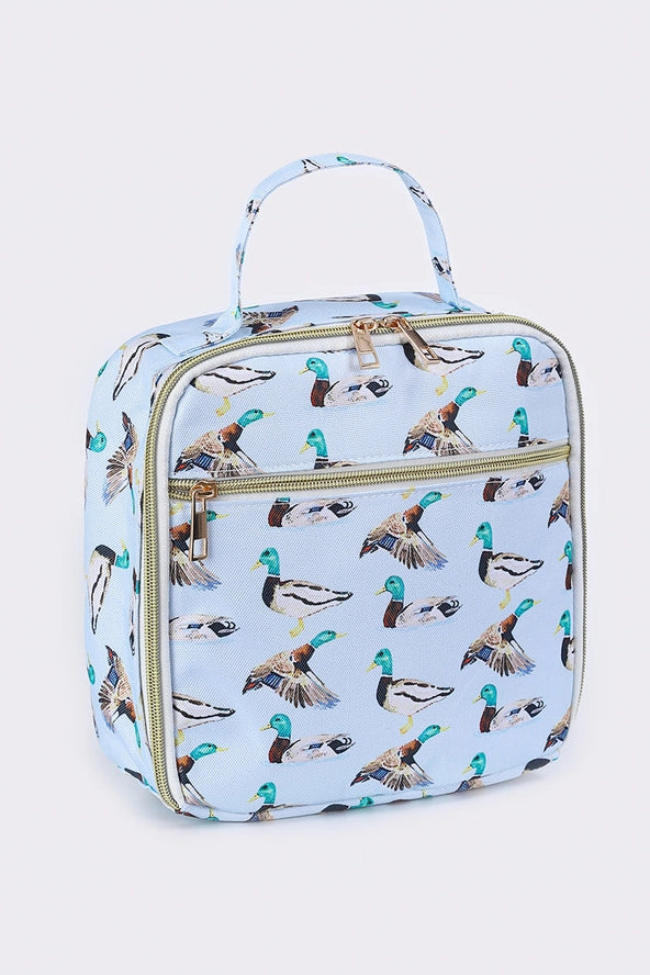 Mallard Print Lunchbox