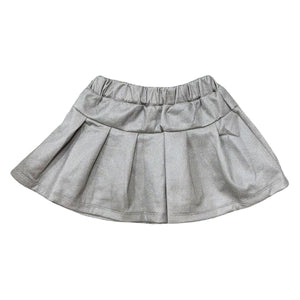 Celeste Creme Pleated Skirt