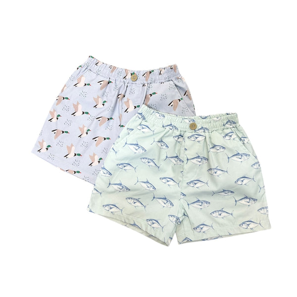 Printed Maddox Shorts