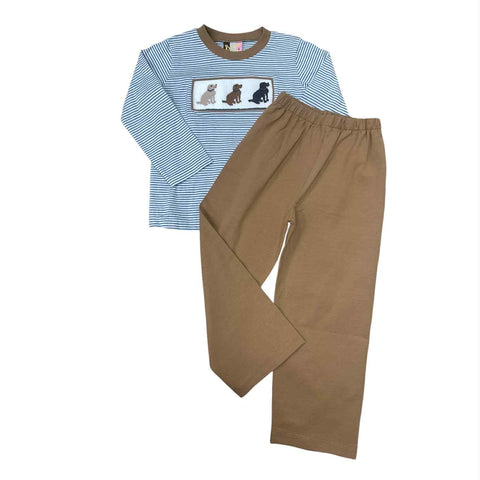 Lab Trio Smocked Boys Set
