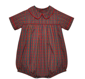 Red Plaid Boy Bubble