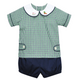 Duck Plaid Short Set