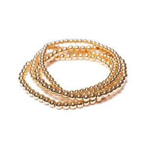 Malibu Sugar Gold Beaded Bracelets