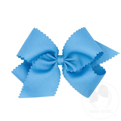NEW!! Wee Ones Scalloped Bow