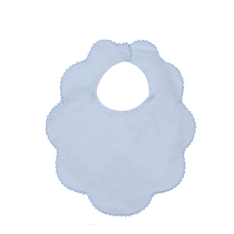 Picot Trim Scalloped Bib