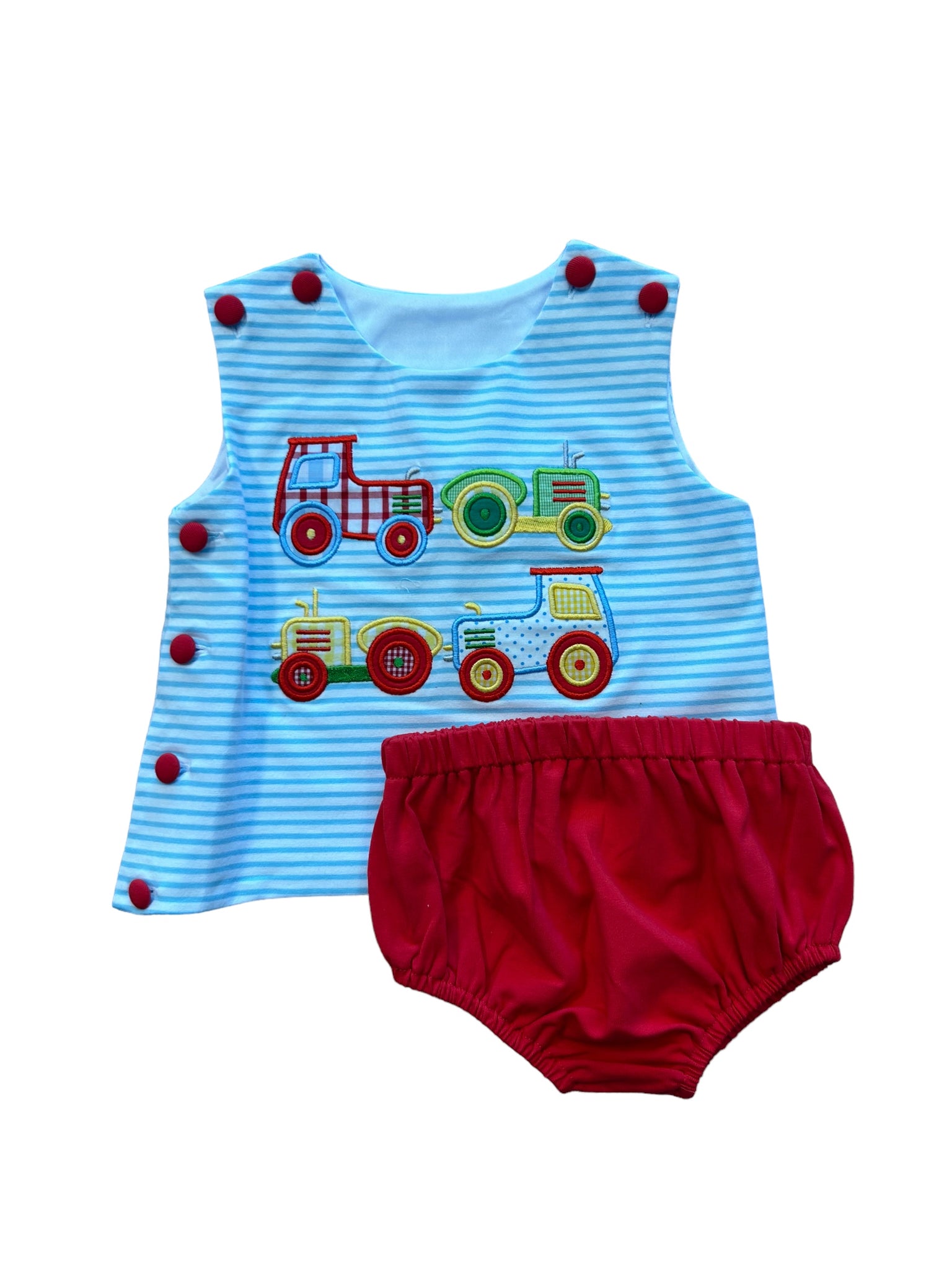 Four Tractor Bloomer Set