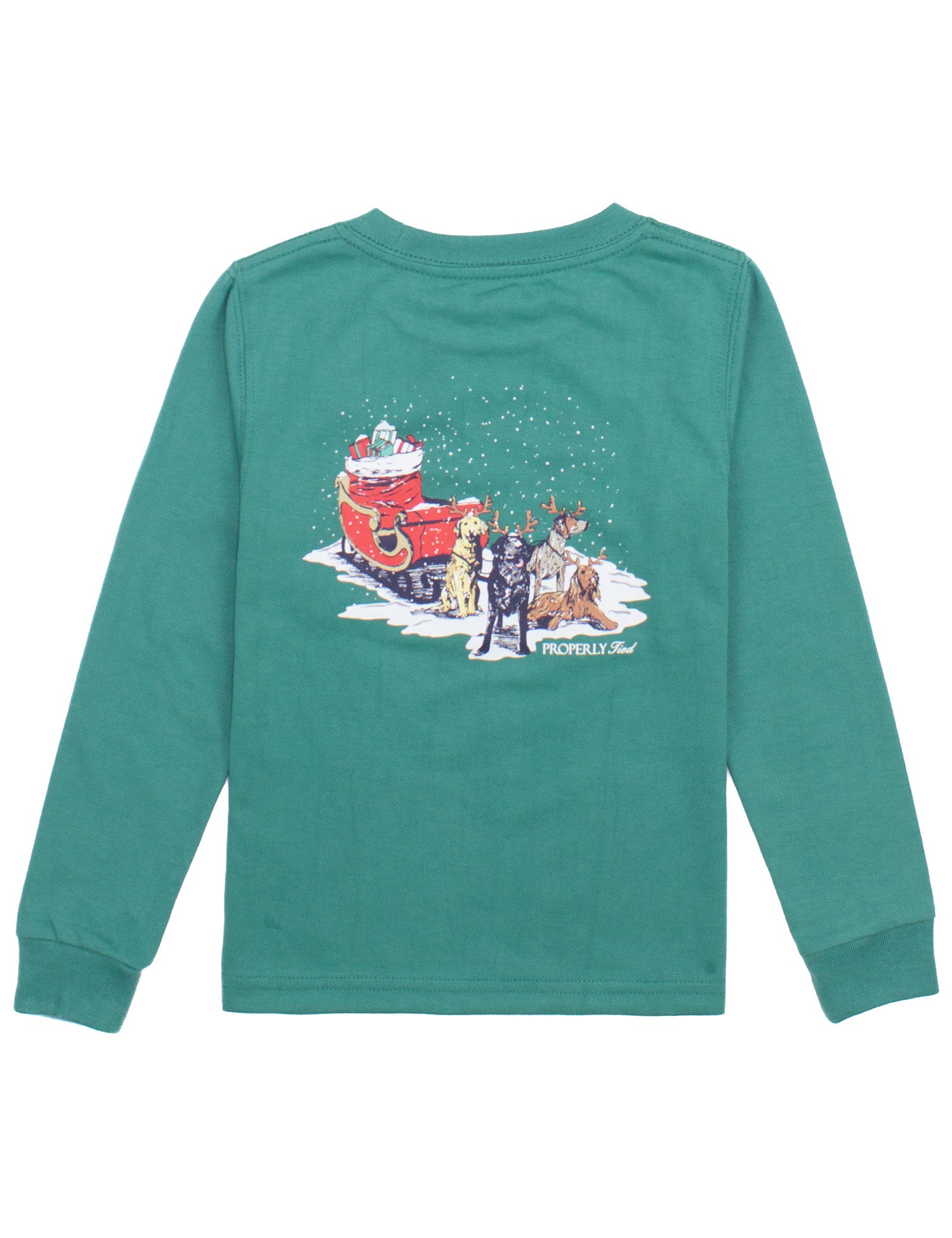 PT Sleigh Dogs LS Tee
