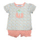 Pumpkin Applique Bloomer Set