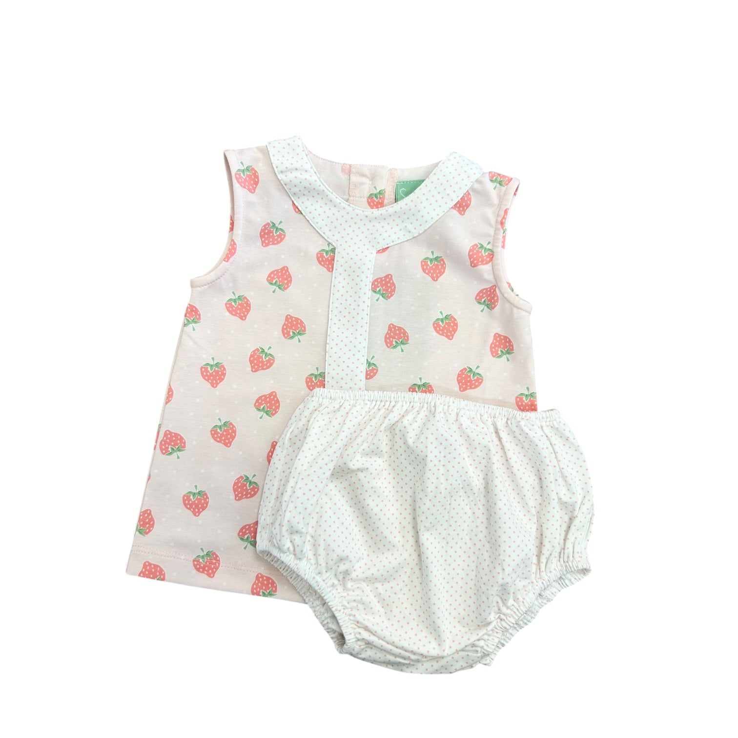 Strawberry Aline Bloomer Set