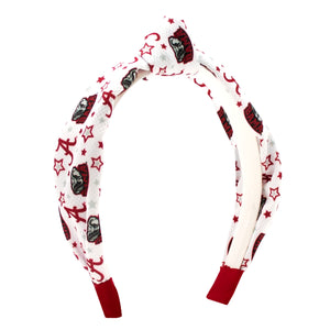 Signature Collegiate Logo Knot Wrap Headband