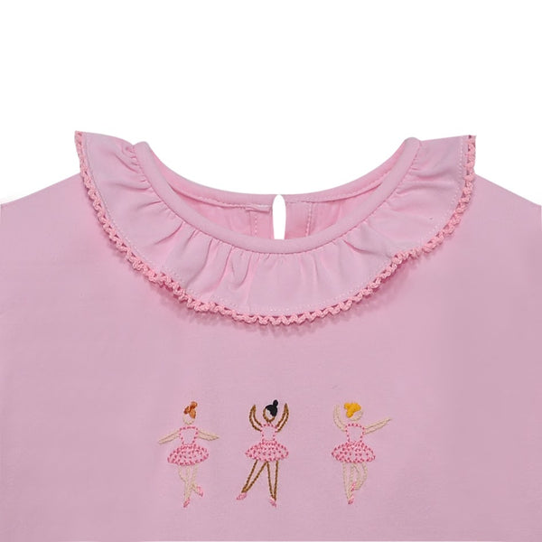 Emma Ballerina Embroidered Blouse