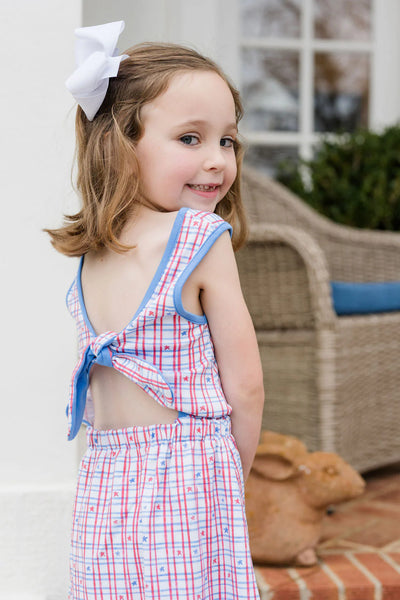 Kristen Patriotic Knit Dress