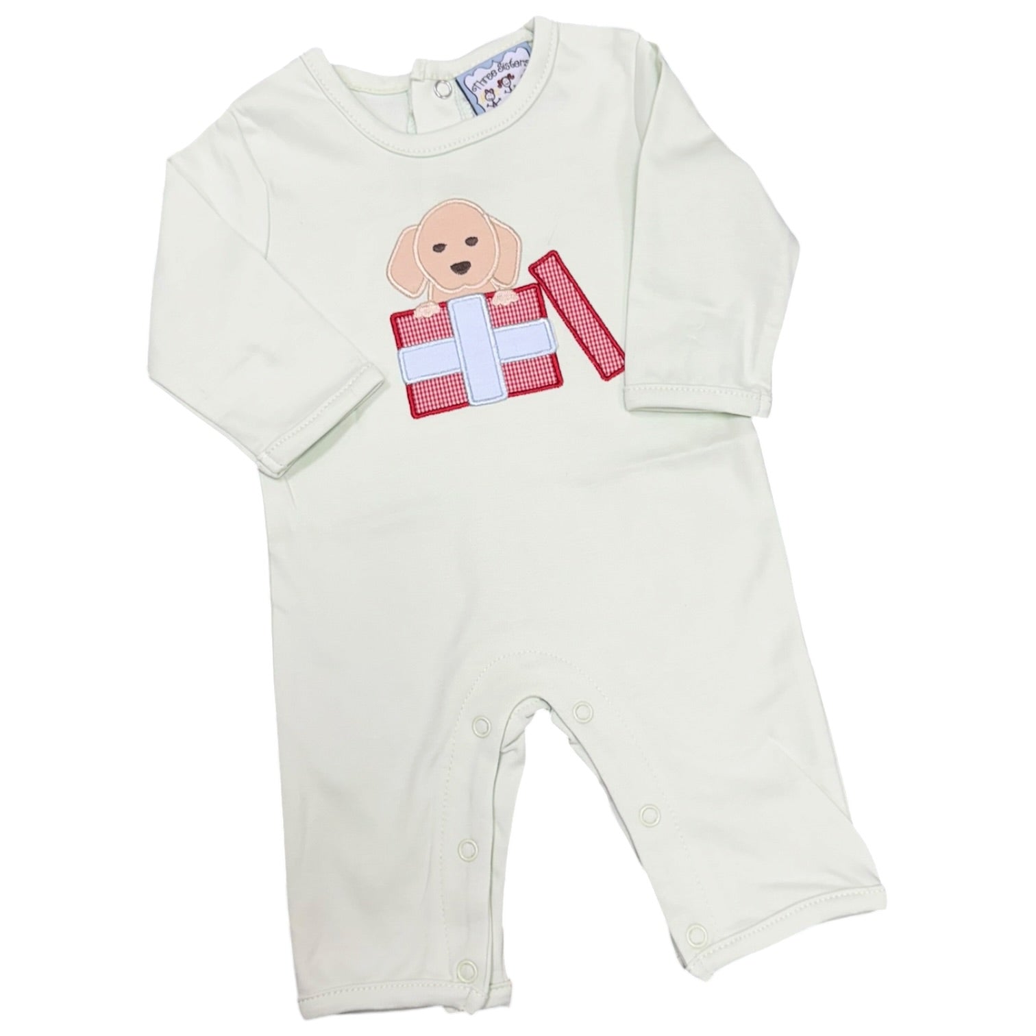 Christmas Puppy Romper