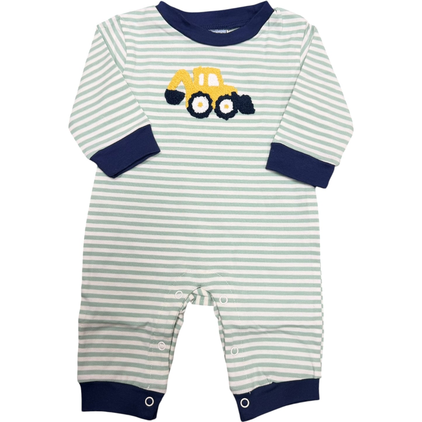 Backhoe Applique Romper