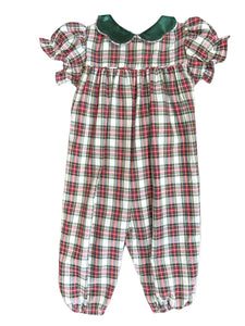 Christmas Green Plaid Christy Bubble