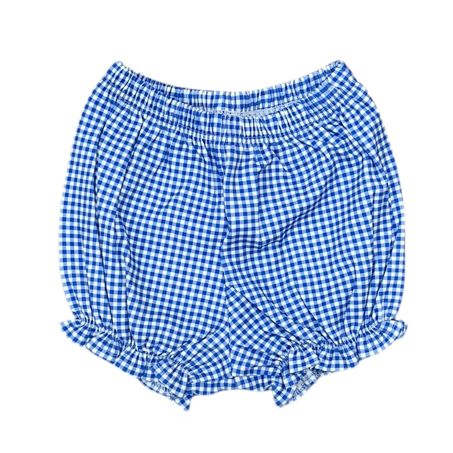 Royal Gingham Pima Knit Bloomers