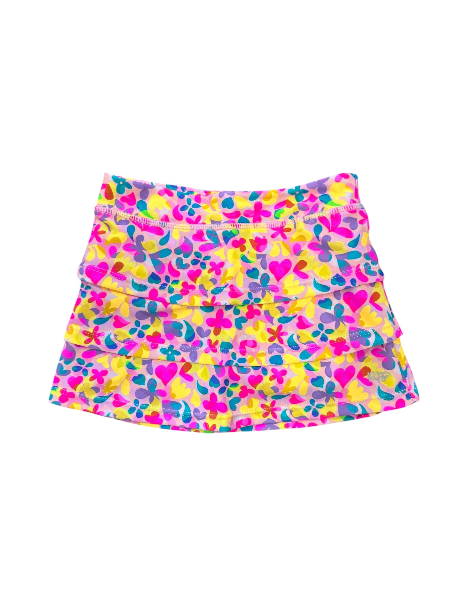 Vibrant Neon Active Skort