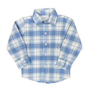 Blue Flannel Ryan Dress Shirt