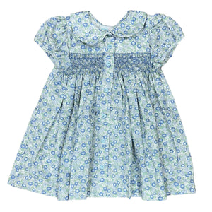 Ella Smocked Floral Dress