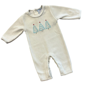 O' Christmas Tree Boys Romper