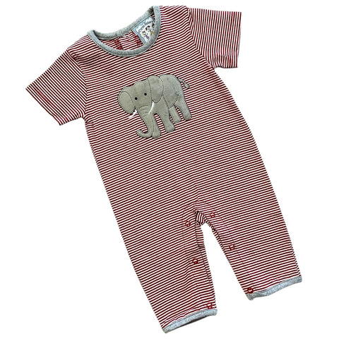 Elephant Boys Romper