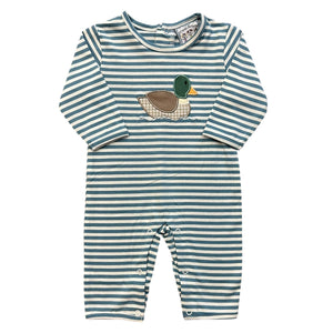 Duck Applique Boy Romper