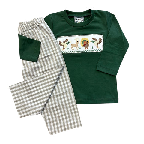 Boys Life Smocked Set