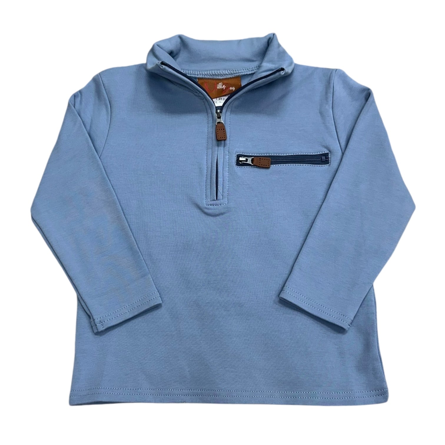 Blue Kingston Pullover