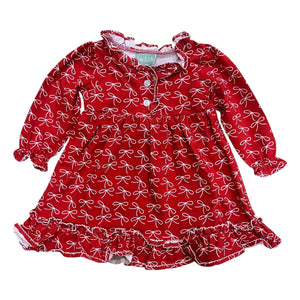 Christmas Bow Morning Gown