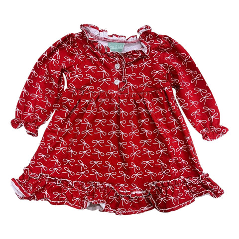 Christmas Bow Morning Gown