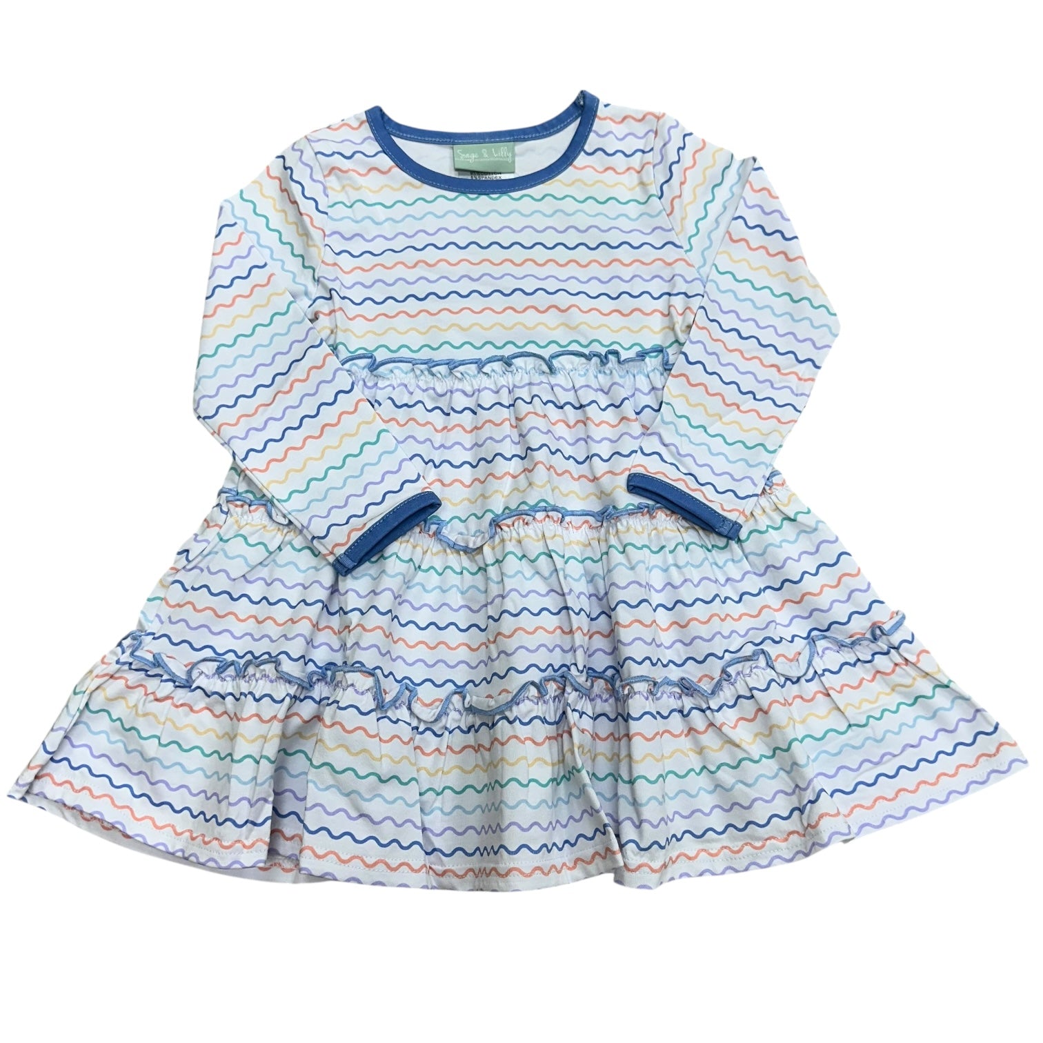 Wave Twirl Dress
