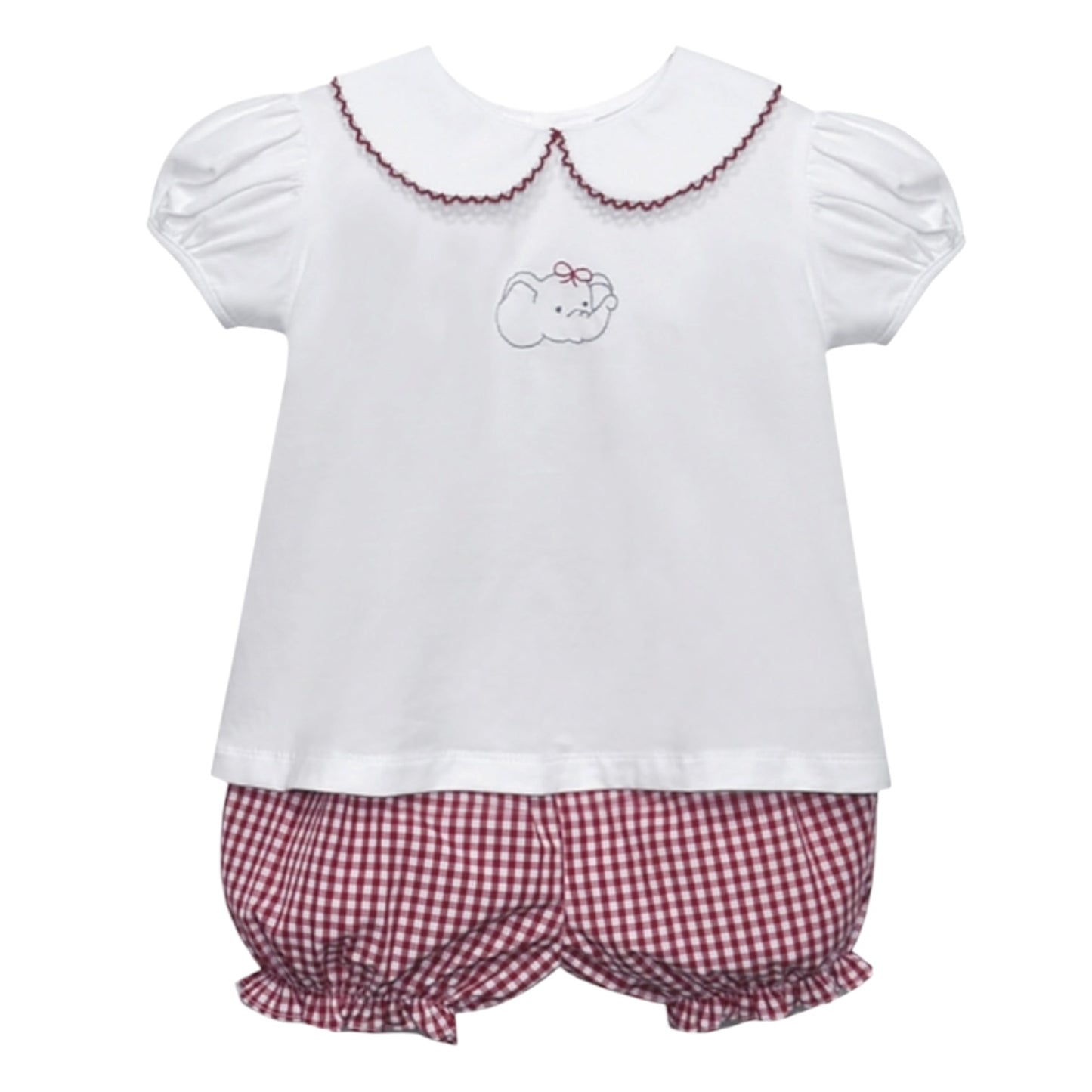 Elephant Knit Bloomer Set