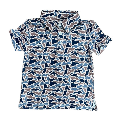 Meripex River Camo Polo