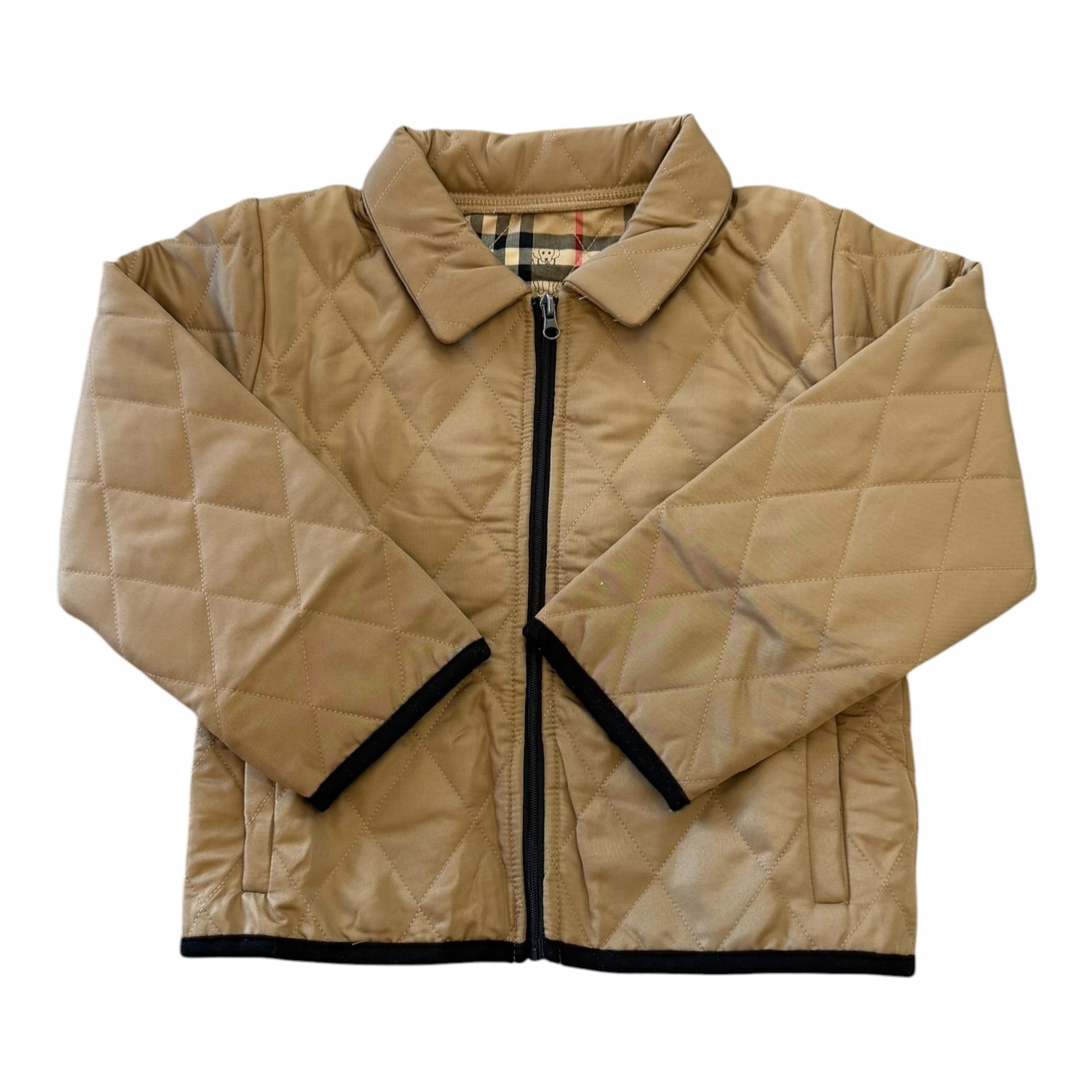 Brown Plaid Tucker Jacket