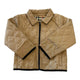 Brown Plaid Tucker Jacket