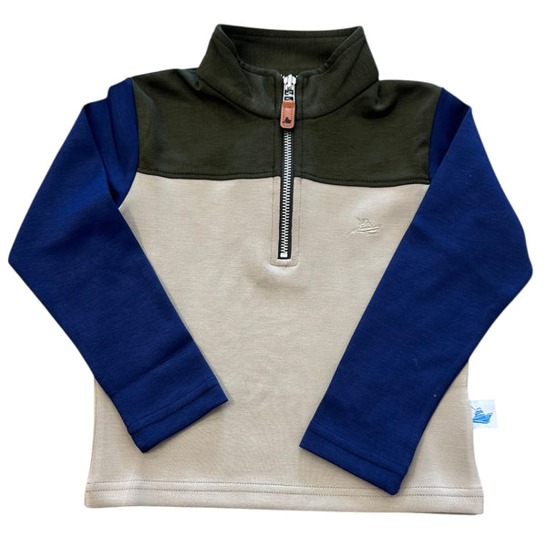 SB Colorblock 1/4 Zip Pullover