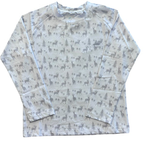 SB Performance Printed Gray Deer Tee