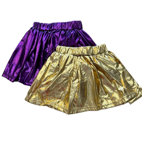 Belle Cher Metallic Skort