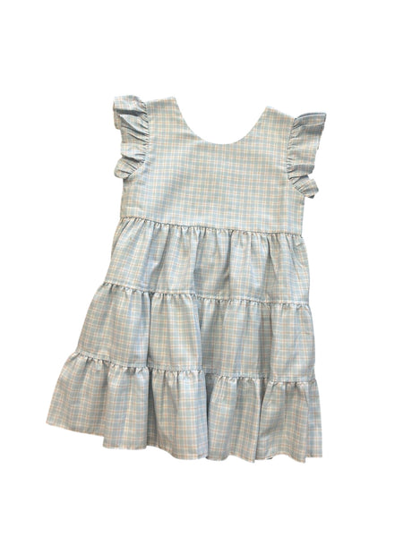 Blue Plaid Emmie Dress