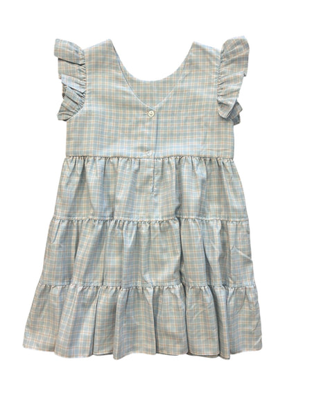 Blue Plaid Emmie Dress