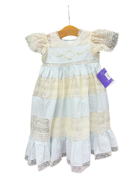 Blue Mary Frances Dress