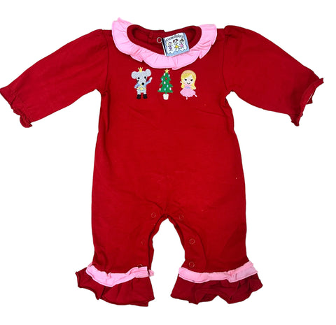 Nutcracker Ruffle Romper