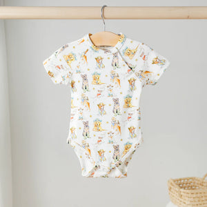 Cowboy Pups Organic Onesie