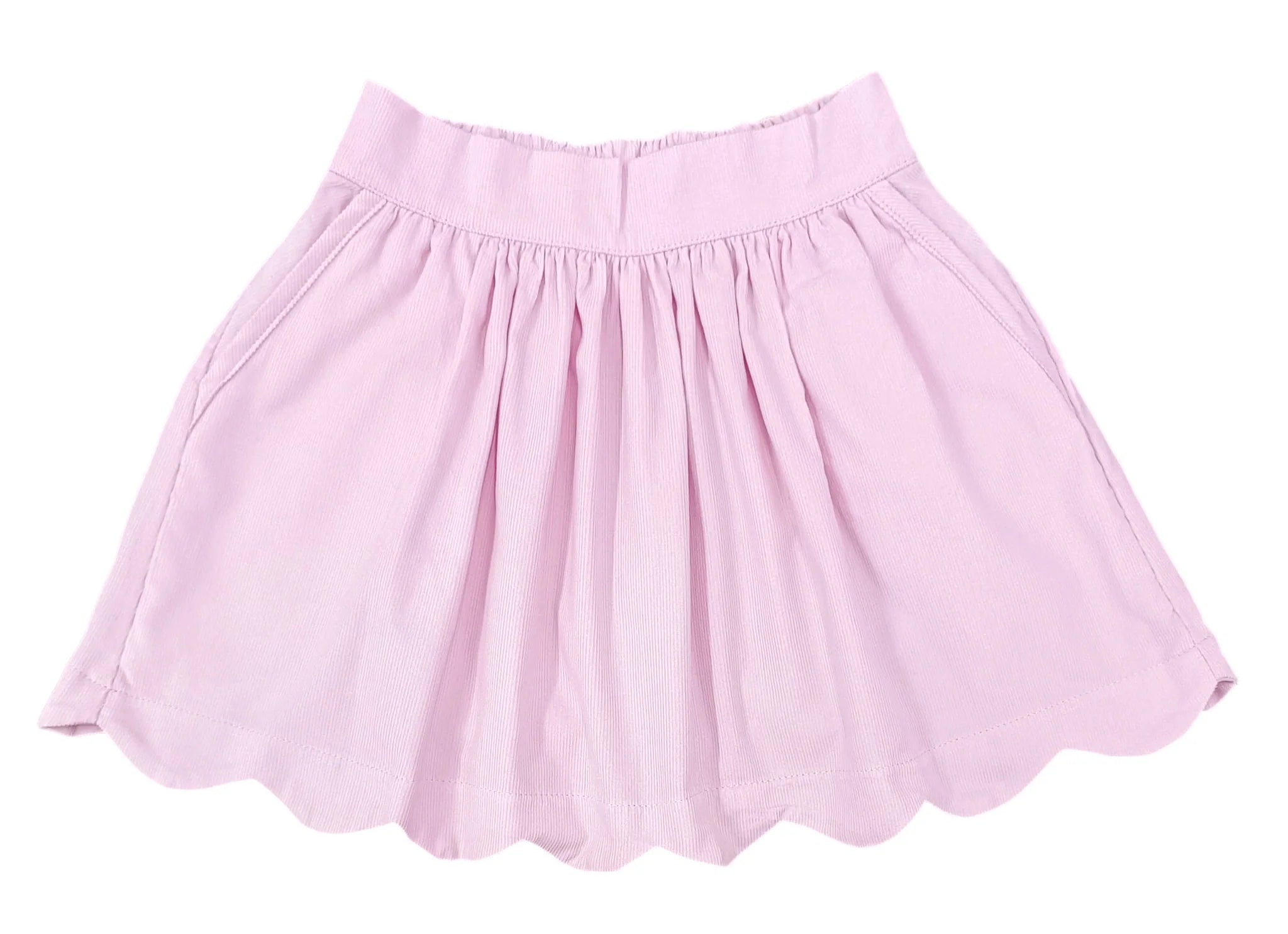 Sophie Scalloped Cord Skirt