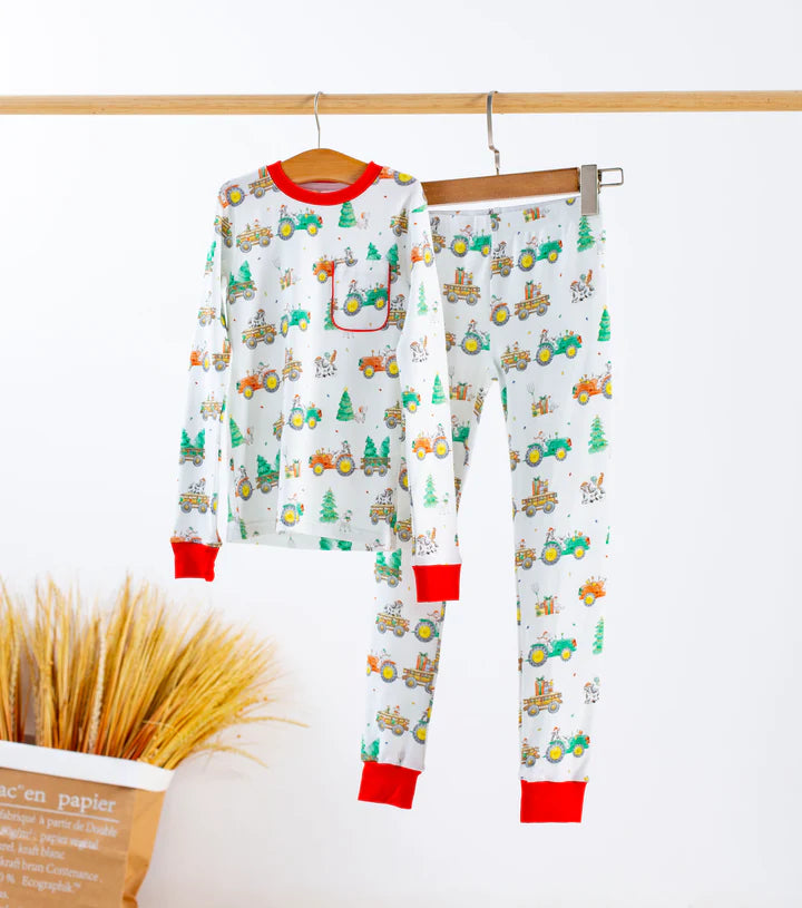Moo-y Christmas Organic Cotton Pajamas