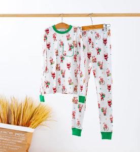 Santa Claus is Coming Organic Cotton Pajamas